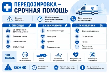 Помощь при передозировке в Ельне
