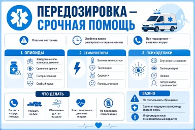 Помощь при передозировке в Ельне