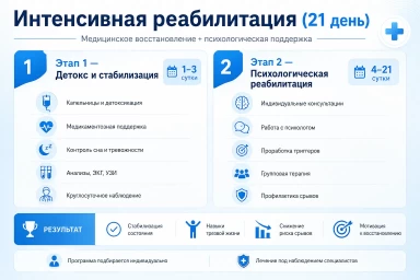 Реабилитация за 21 день в Ельне